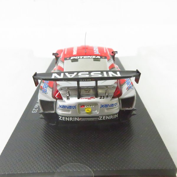 実際に弊社で買取させて頂いたEBBRO/エブロ 1/43スケール XANAVI NISMO Z SUPER GT 2006 No.23 ミニカーの画像 4枚目