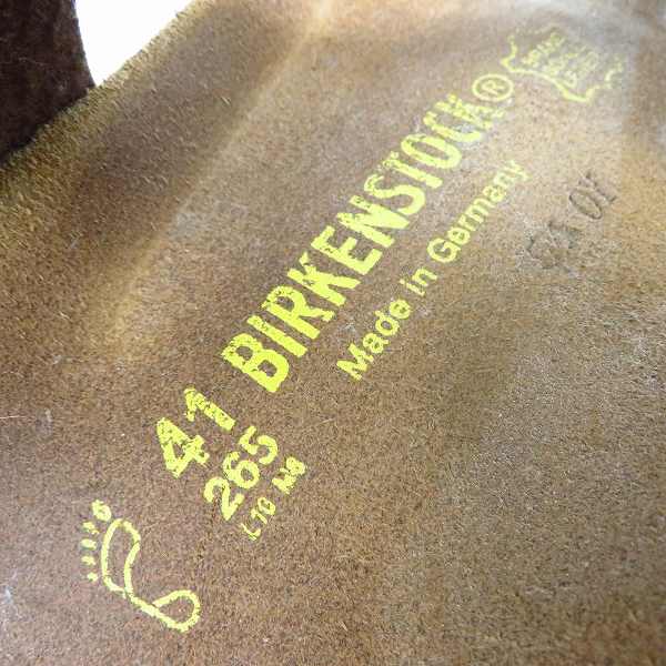 実際に弊社で買取させて頂いたBIRKENSTOCK/ビルケンシュトック レザーサンダル ブラウン/41の画像 5枚目