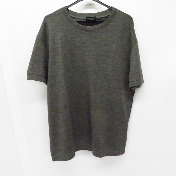 実際に弊社で買取させて頂いたGIORGIO ARMANI/ジョルジオアルマーニ カシミア 半袖カットソー 38