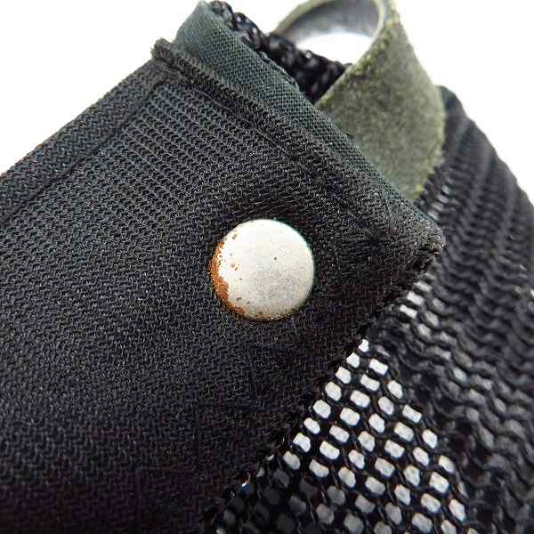 実際に弊社で買取させて頂いたBACKLASH/バックラッシュ シープスエードレザー トラッカーキャップの画像 6枚目