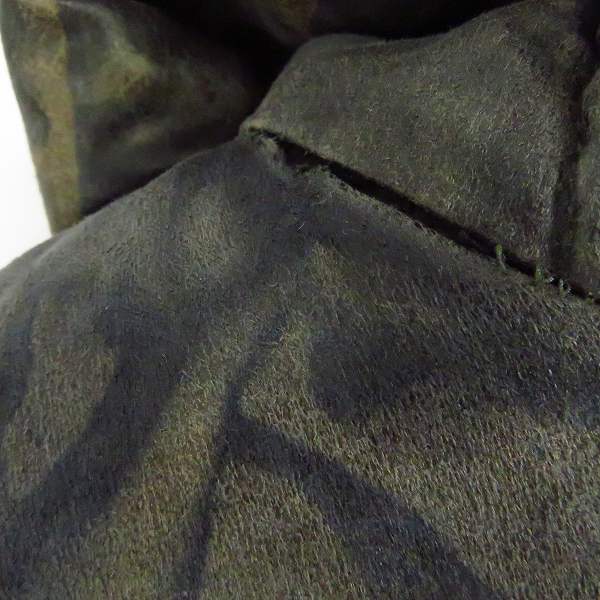 実際に弊社で買取させて頂いたCUSTOM CULTURE/カスタムカルチャー フーデットファー 中綿ジャケット/44の画像 4枚目