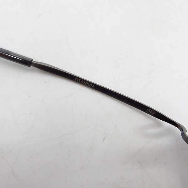 実際に弊社で買取させて頂いた999.9/フォーナインズ ボスリントン コンビ ミックス 900 アイウェア/メガネフレーム NPM-203の画像 4枚目