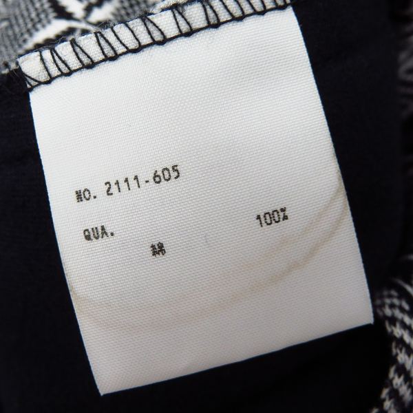 実際に弊社で買取させて頂いたLAD MUSICIAN/ラッドミュージシャン COTTON JERSEY DOUBLE JACQUARD パーカー 2111-605/44の画像 3枚目