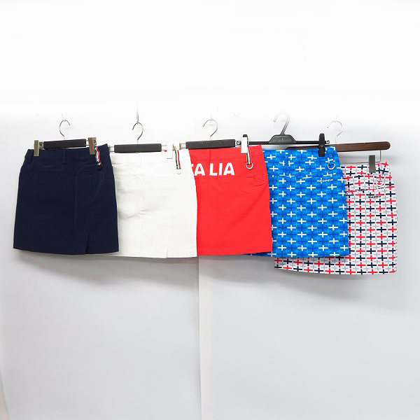 実際に弊社で買取させて頂いた【未使用】KAPPA/カッパ ゴルフウェア レディース スカート 総柄/ネイビー 等 S/5点セットの画像 1枚目