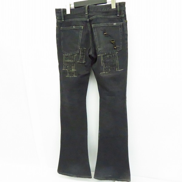 実際に弊社で買取させて頂いたIF SIX WAS NINE/イフシックスワズナイン ダメージ加工 デニムパンツ MUD MAX/BCM 351DK/29の画像 1枚目