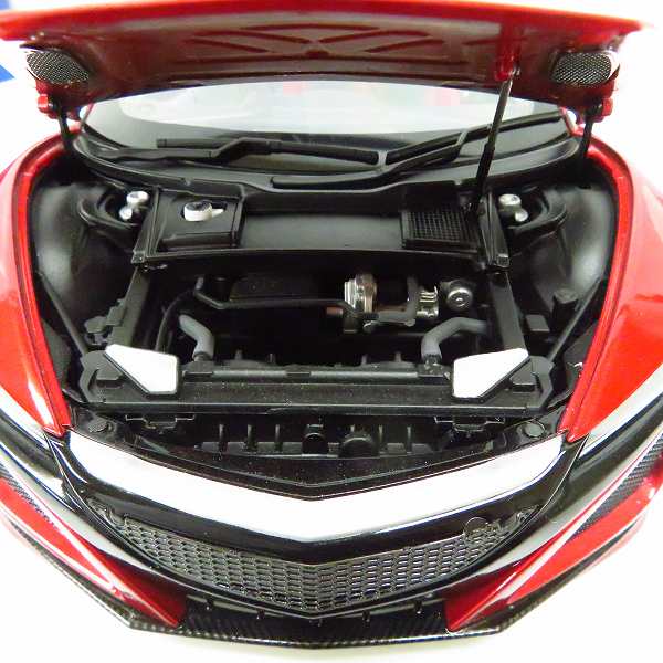 実際に弊社で買取させて頂いたAUTOart/オートアート 1/18 Honda/ホンダ NSX NC1 パールレッド 73233の画像 3枚目