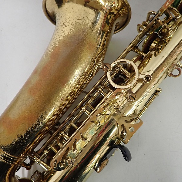 実際に弊社で買取させて頂いた★【難有り】Selmer/セルマー SUPER ACTION/SA80 SERIE Ⅱ/シリーズ2 アルトサックス 彫刻なし 50万台 ハードケース付きの画像 5枚目