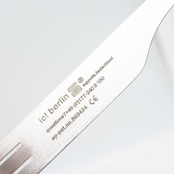 実際に弊社で買取させて頂いたic! berlin/アイシーベルリン nameless 9 度入り/メガネフレーム/アイウェア/眼鏡の画像 4枚目