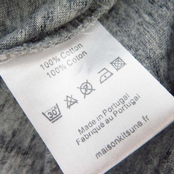 実際に弊社で買取させて頂いたMAISON KITSUNE/メゾンキツネ プリントTシャツ/Sの画像 3枚目