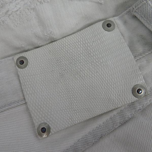 実際に弊社で買取させて頂いたISAMU KATAYAMA BACKLASH/バックラッシュ ストレッチストレートデニムパンツ/1356-01C/Mの画像 2枚目