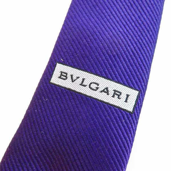 実際に弊社で買取させて頂いたBVLGARI/ブルガリ シルク 100％ ネクタイの画像 5枚目