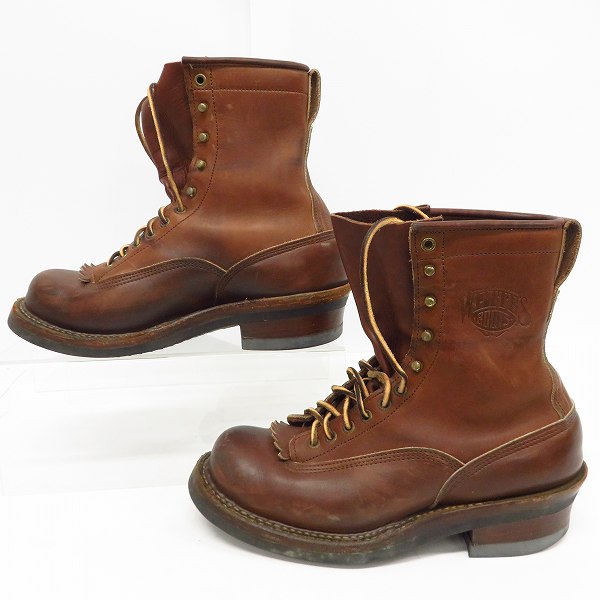 実際に弊社で買取させて頂いたWHITE’S BOOTS/ホワイツブーツ Smoke Jumper/スモークジャンパー レザーブーツ/8.5EEの画像 3枚目