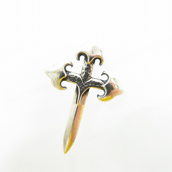 実際に弊社で買取させて頂いたLeathers＆Treasures/レザーズ＆トレジャーズ ポリチーノクロスチャーム ネックレス