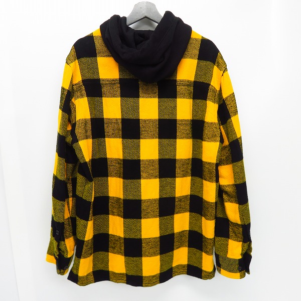 実際に弊社で買取させて頂いたDESCENDANT/ディセンダント 19SS spicoli hooded フード付き 長袖 チェックシャツ/3の画像 1枚目