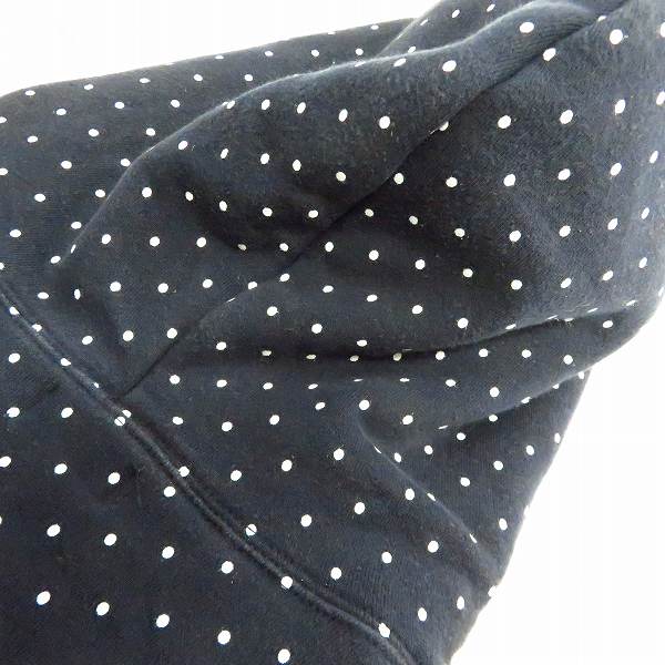 実際に弊社で買取させて頂いたGOOD ENOUGH/グッドイナフ GDEH ドット柄 プルオーバーパーカー/Mの画像 5枚目