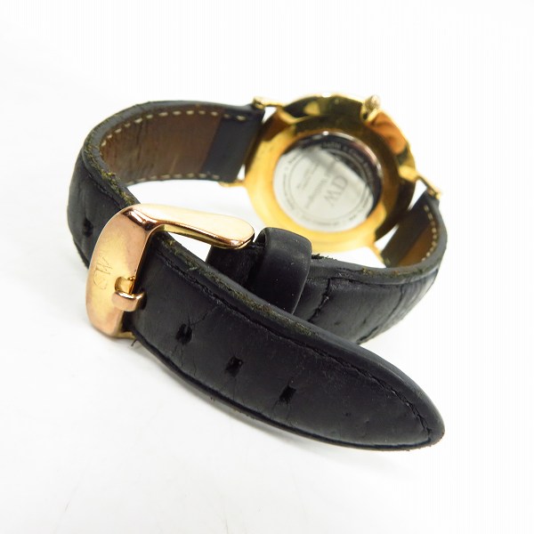実際に弊社で買取させて頂いたDaniel Wellington/ダニエルウェリントン レザーベルト クォーツ/ウォッチ/腕時計の画像 2枚目