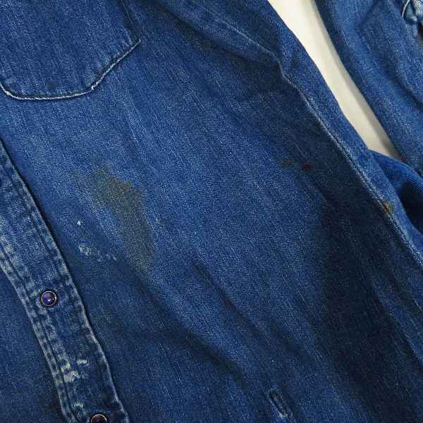 実際に弊社で買取させて頂いたブルーブルー/ティグルブロカンテ ウェスタンシャツ/ノーカラーシャツ/Tシャツ/タンクトップ 2/3/M 4点セット の画像 5枚目