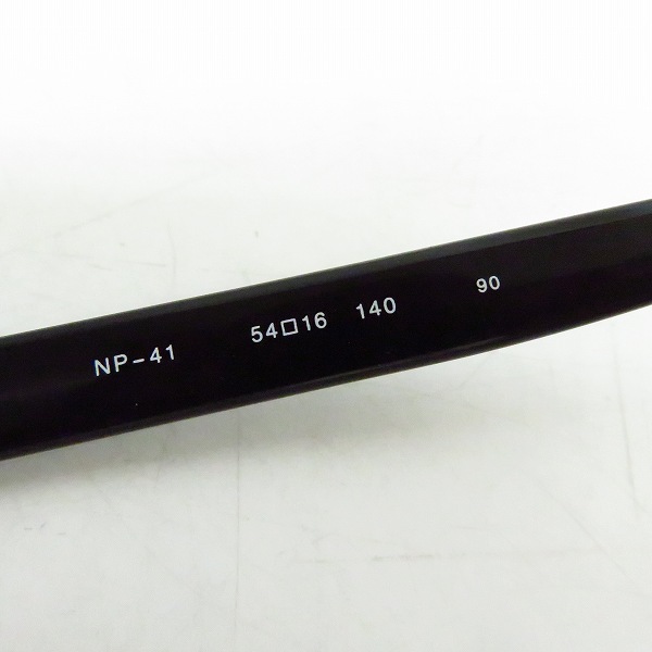 実際に弊社で買取させて頂いた999.9/フォーナインズ フルリム メガネフレーム/眼鏡/アイウェア NP-41の画像 5枚目