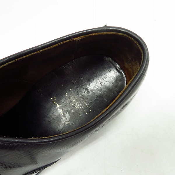 実際に弊社で買取させて頂いたAllen Edmonds/アレンエドモンズ 内羽根 キャップトゥ レザーシューズ/10Dの画像 4枚目