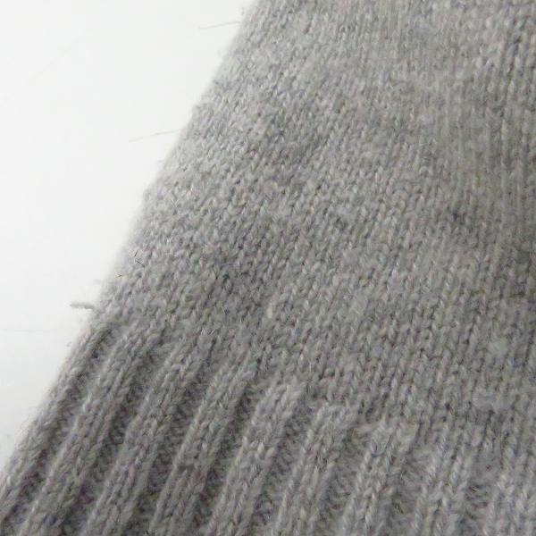 実際に弊社で買取させて頂いたBURBERRY LONDON/バーバリー ロンドン カシミヤ100% Vネックニット A1N12-645-06/Lの画像 7枚目