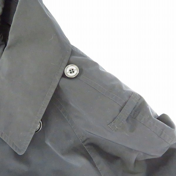 実際に弊社で買取させて頂いたTROTTER MACKINTOSH PHILOSOPHY/マッキントッシュ フィロソフィー ライナー付  ダブル トレンチコート H1C45-822-09/38　の画像 6枚目