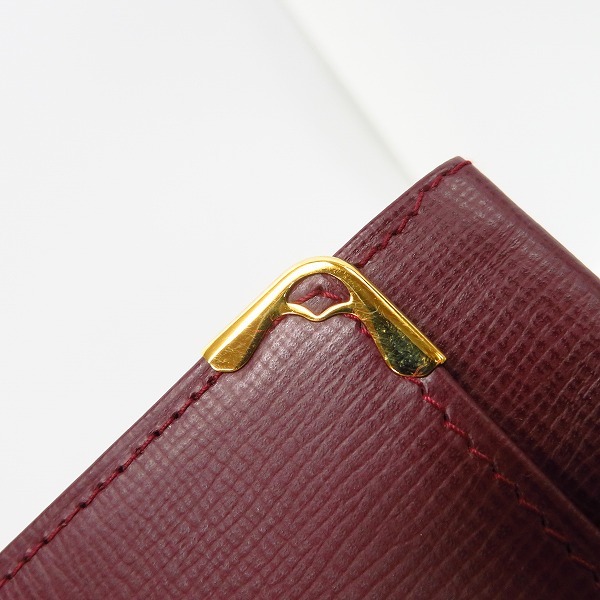 実際に弊社で買取させて頂いたCartier/カルティエ マストライン 2つ折り 財布/ウォレットの画像 6枚目