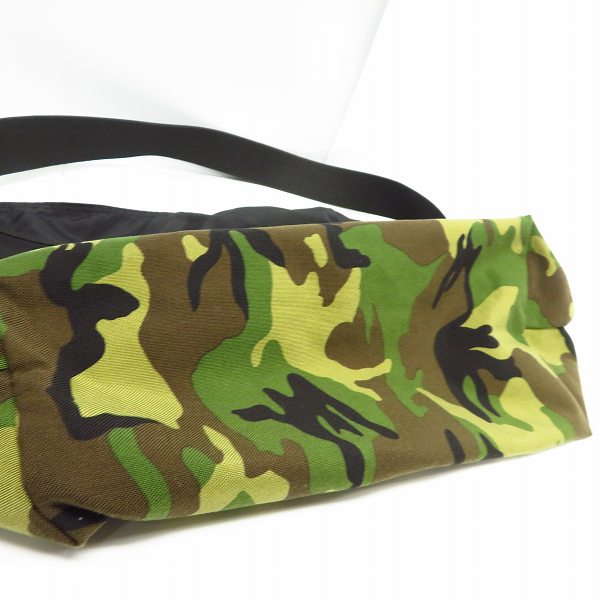 実際に弊社で買取させて頂いたManhattan Portage/マンハッタンポーテージ カモフラージュ柄切り替えし メッセンジャーバッグの画像 2枚目