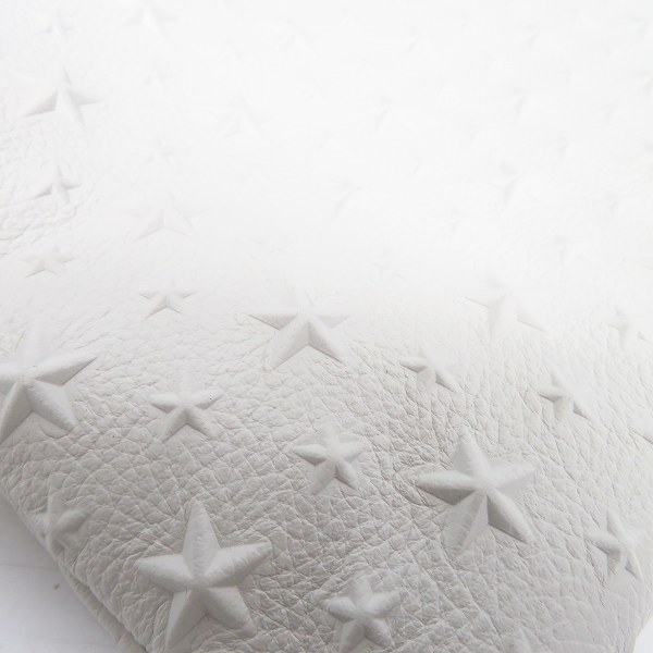実際に弊社で買取させて頂いたJIMMY CHOO/ジミーチュウ DEREK/デレク スター レザー クラッチバッグの画像 7枚目