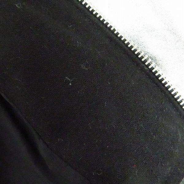 実際に弊社で買取させて頂いたDIESEL BLACK GOLD/ディーゼルブラックゴールド 胸バッジ レザー スタジャン/44の画像 5枚目