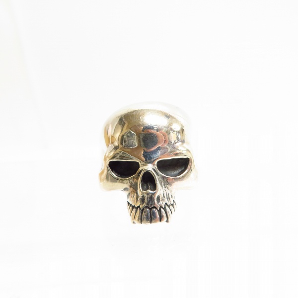 実際に弊社で買取させて頂いたCRAZY PIG/クレイジーピッグ ラージエビルスカルリング/27号の画像 1枚目