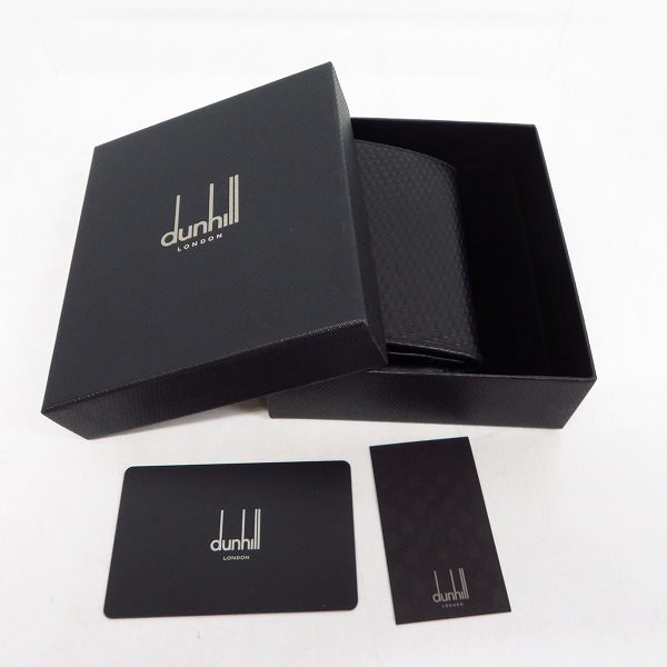 実際に弊社で買取させて頂いたdunhill/ダンヒル 名刺入れ/カードケース ブラック L2V347Aの画像 6枚目