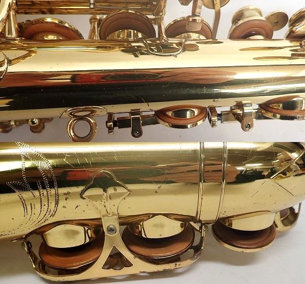 実際に弊社で買取させて頂いた★YANAGISAWA/ヤナギサワ  アルトサックス PRIMA A-50 ハードケース付きの画像 5枚目