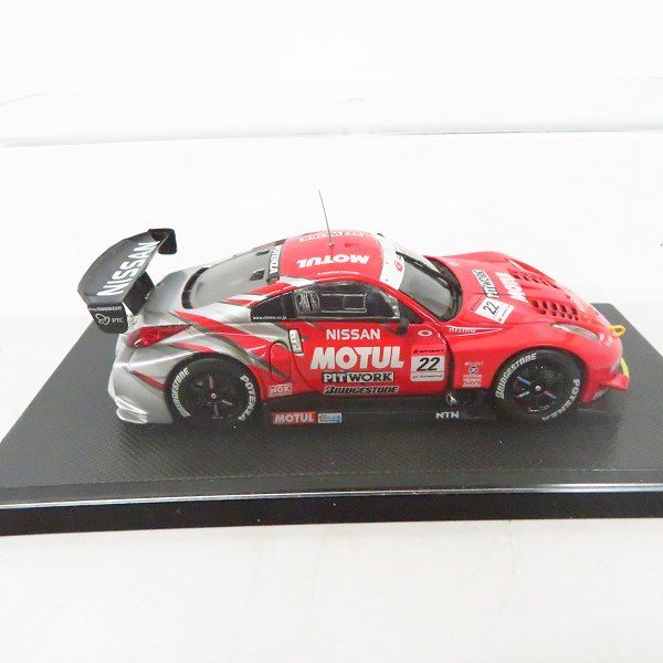実際に弊社で買取させて頂いた【未開封】EBBRO/エブロ 1/43 MOTUL PITWORK Z SUPER GT 500 No.22 ミニカーの画像 3枚目
