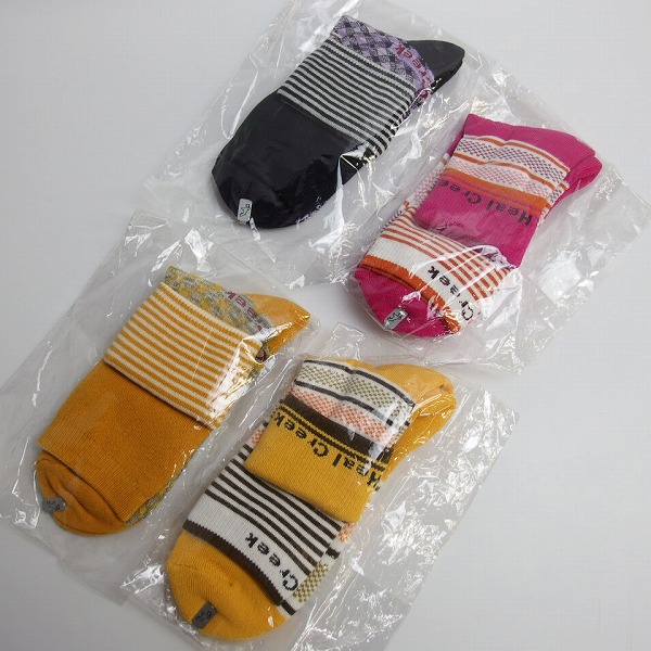 実際に弊社で買取させて頂いた【未使用/おまとめ】Heal Creek/ヒールクリーク,kappa/カッパ レディースソックス/靴下 ハイ/くるぶし丈 40/F 10点の画像 2枚目