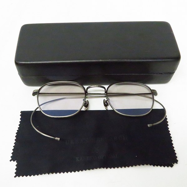 実際に弊社で買取させて頂いたURBAN RESERCH×KANEKO OPTICAL/アーバンリサーチ×金子眼鏡 メガネフレームの画像 7枚目