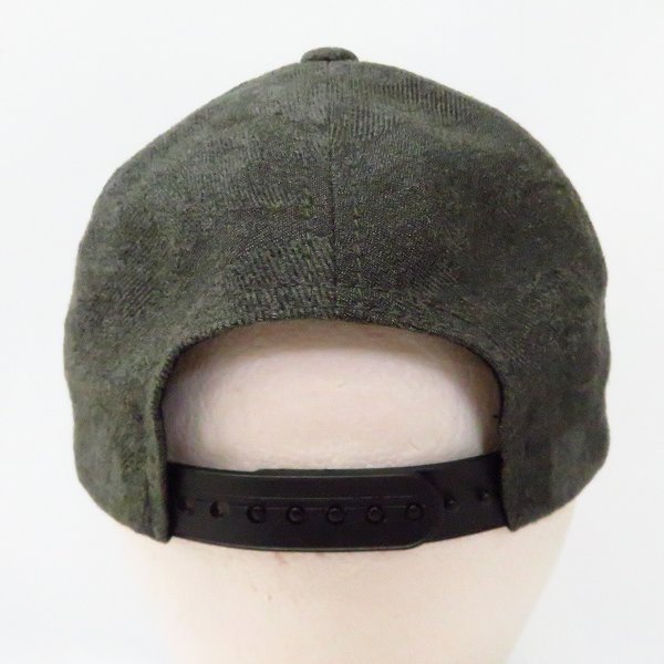 実際に弊社で買取させて頂いたLucien pellat-finet/ルシアンペラフィネ コットン ロゴパッチ キャップ/FREEの画像 3枚目