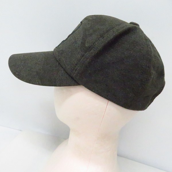 実際に弊社で買取させて頂いたLucien pellat-finet/ルシアンペラフィネ コットン ロゴパッチ キャップ/FREEの画像 2枚目