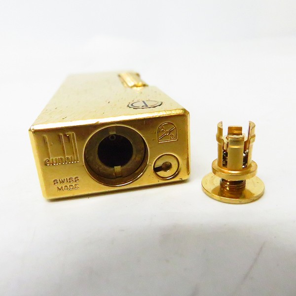 実際に弊社で買取させて頂いたdunhill/ダンヒル スリム ローラー ガスライター ゴールドの画像 3枚目