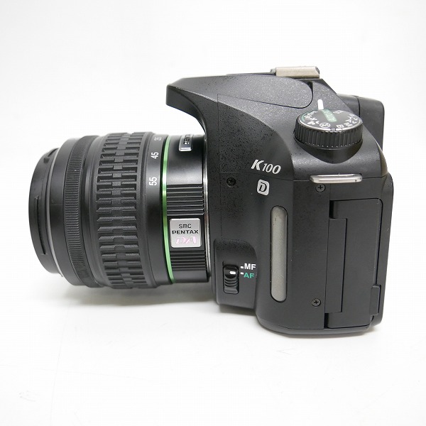 実際に弊社で買取させて頂いた【簡易動作確認済】PENTAX/ペンタックス K100 D SR レンズ SMC PENTAX-DA 1:3.5-5.6 18-55mm AL 単3電池駆動の画像 3枚目