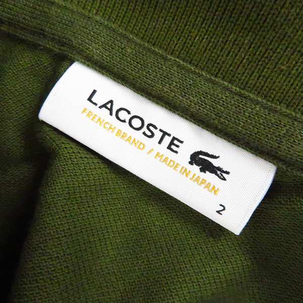 実際に弊社で買取させて頂いたLACOSTE/ラコステ ワンポイント 半袖Ｔシャツ/ポロシャツ/Ｌ/6点セットの画像 3枚目