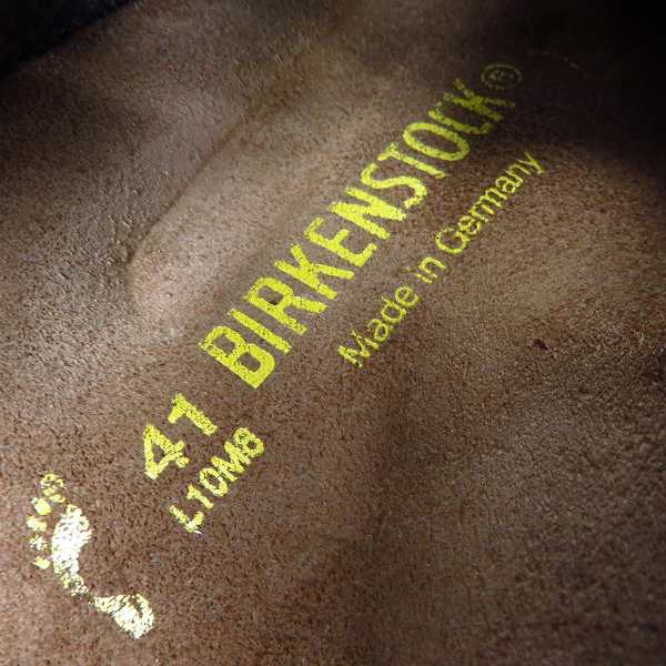 実際に弊社で買取させて頂いたBIRKEN STOCK/ビルケンシュトック LONDON/ロンドン レザーサンダル 066193 Size：41の画像 5枚目