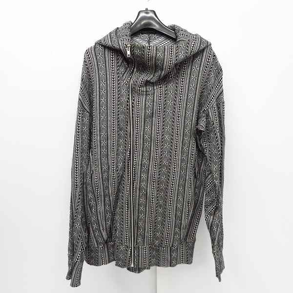 実際に弊社で買取させて頂いたLAD MUSICIAN/ラッドミュージシャン COTTON JERSEY DOUBLE JACQUARD パーカー 2111-605/44