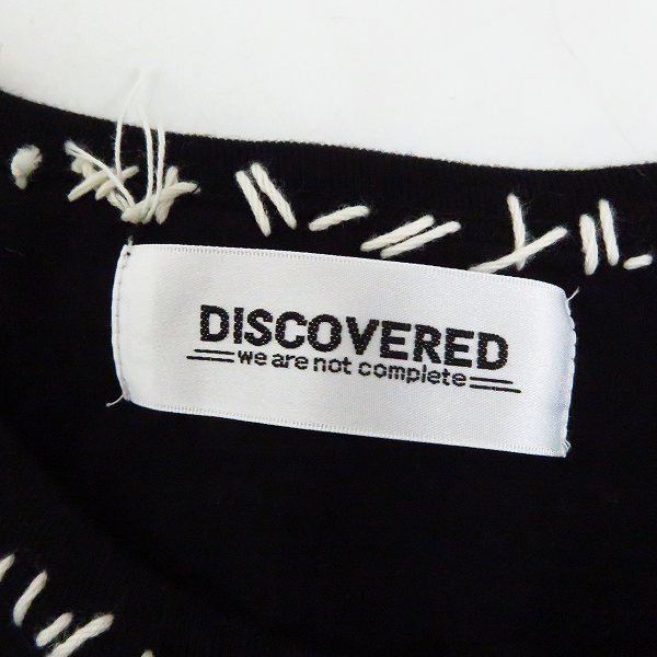 実際に弊社で買取させて頂いたDISCOVERED/ディスカバード 19SS stitch tee shirt/ステッチ半袖Tシャツ DC-SS19-CU-08/1の画像 2枚目