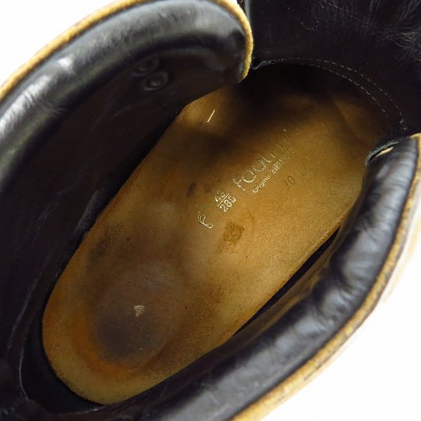 実際に弊社で買取させて頂いたBIRKENSTOCK/ビルケンシュトック レースアップブーツ/43の画像 4枚目