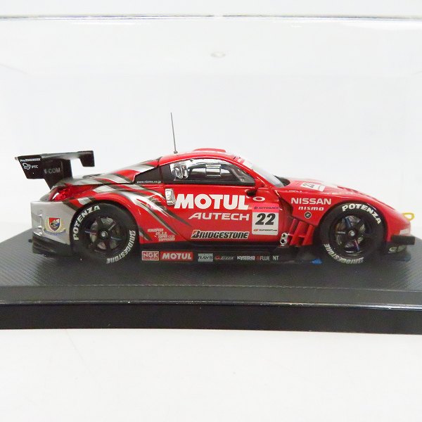 実際に弊社で買取させて頂いた【未開封】EBBRO/エブロ MOTUL AUTECH Z SuperGT 2006 No.22 1/43スケール ミニカーの画像 2枚目
