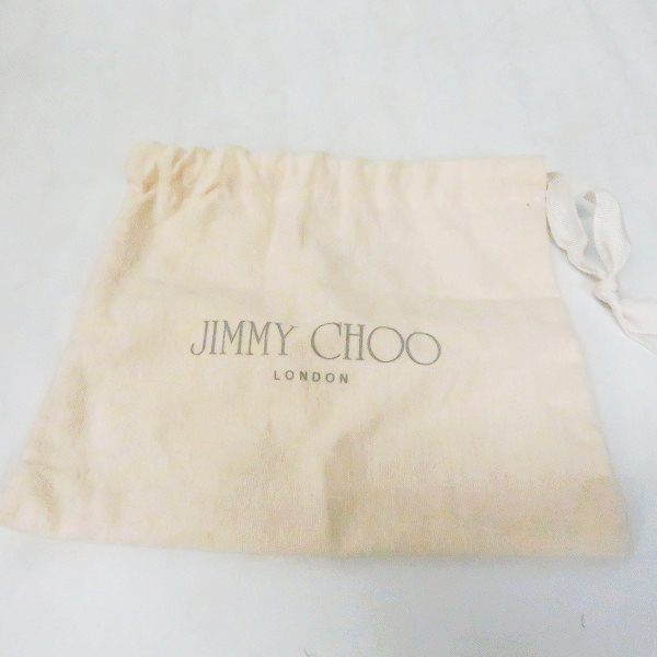 実際に弊社で買取させて頂いたJIMMY CHOO/ジミーチュウ コインケース パンチングレザーの画像 7枚目