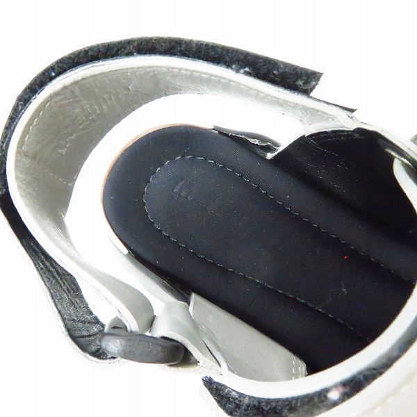 実際に弊社で買取させて頂いたMARNI/マルニ レザー ストラップスニーカー SNZWW18G01/37の画像 4枚目