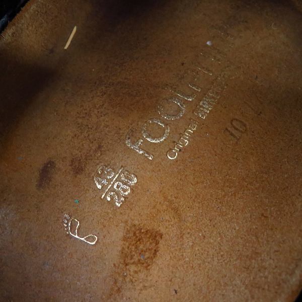 実際に弊社で買取させて頂いたBIRKENSTOCK/ビルケンシュトック レースアップブーツ/43の画像 5枚目