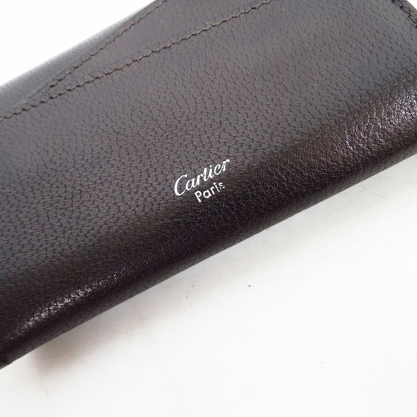 実際に弊社で買取させて頂いたCartier/カルティエ エンベロップ カードホルダー/レザー カードケースの画像 4枚目