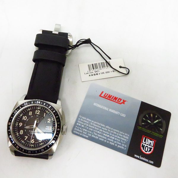 実際に弊社で買取させて頂いたLUMINOX/ルミノックス P-38 Lightning SERIES 9421/クオーツの画像 5枚目